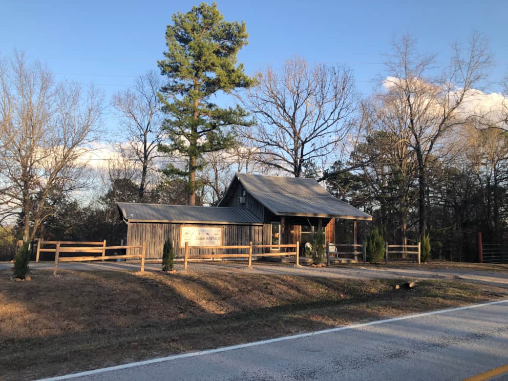 View of Baker Lodge from the higway