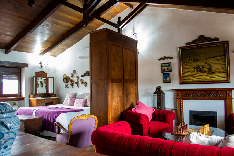 Vista general de la habitación