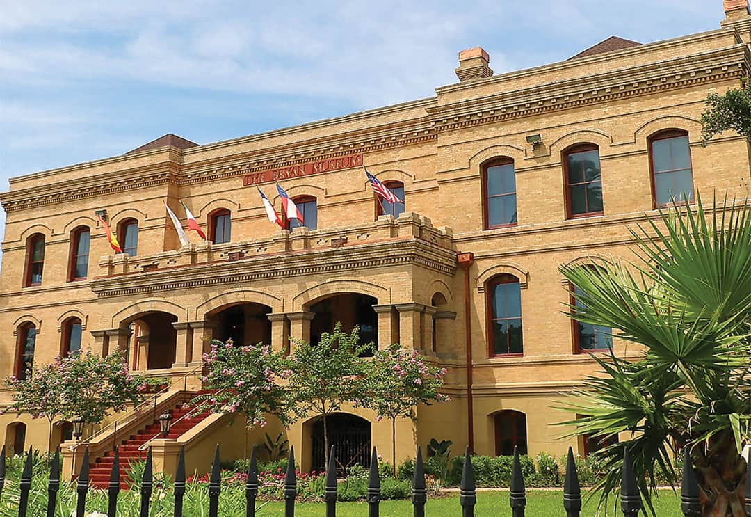 The Bryan Museum in Galveston with historic building exterior