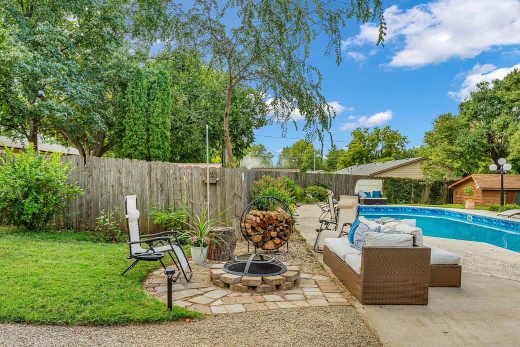 Fire Pit and Pool
