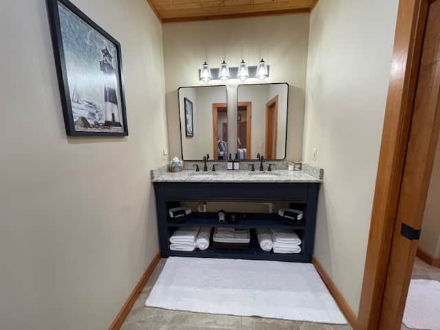 Fox Run Upstairs Master Bath Vanity