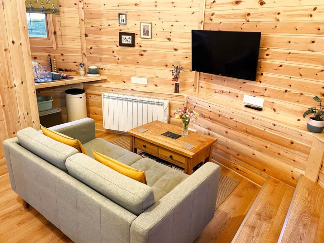 Cosy seating area