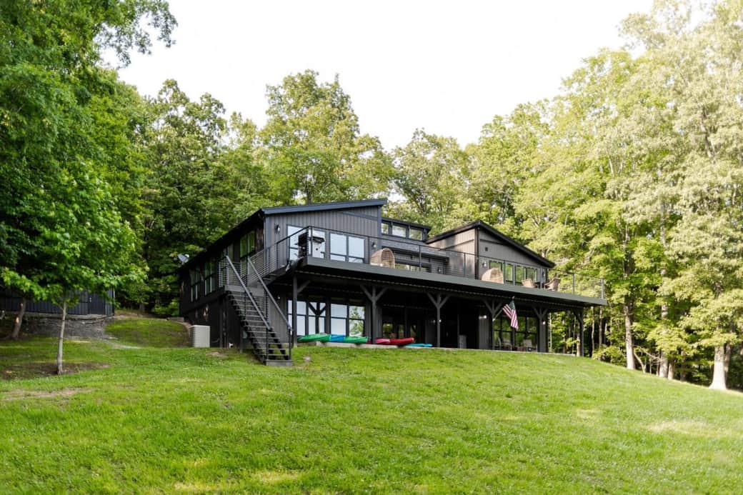 Back of Main House