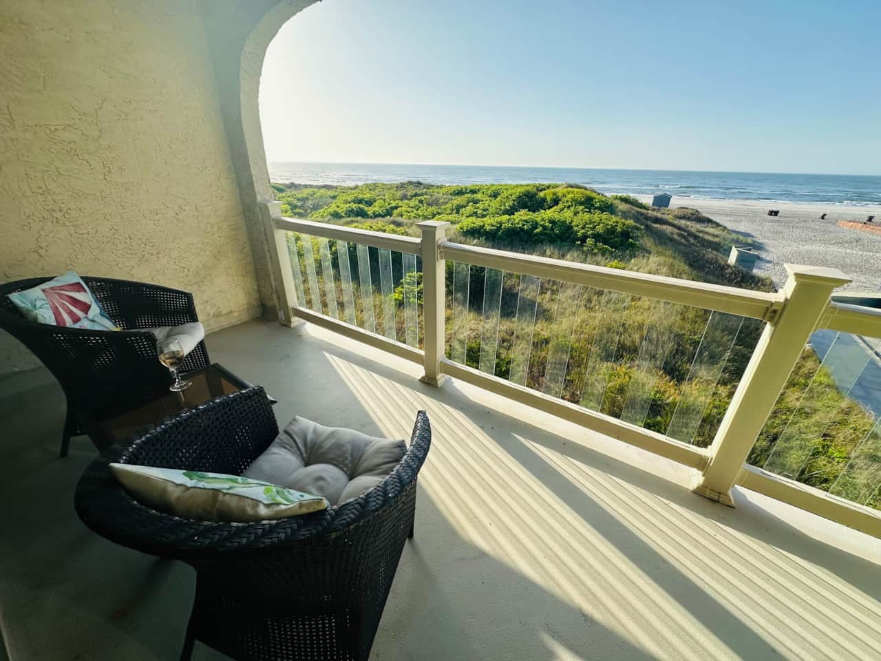 Endless Ocean Views from 3rd floor deck off Master Bedroom