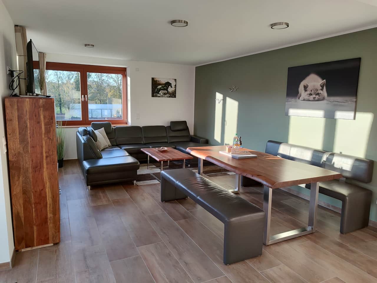 Panorama Ess- und Wohnzimmer