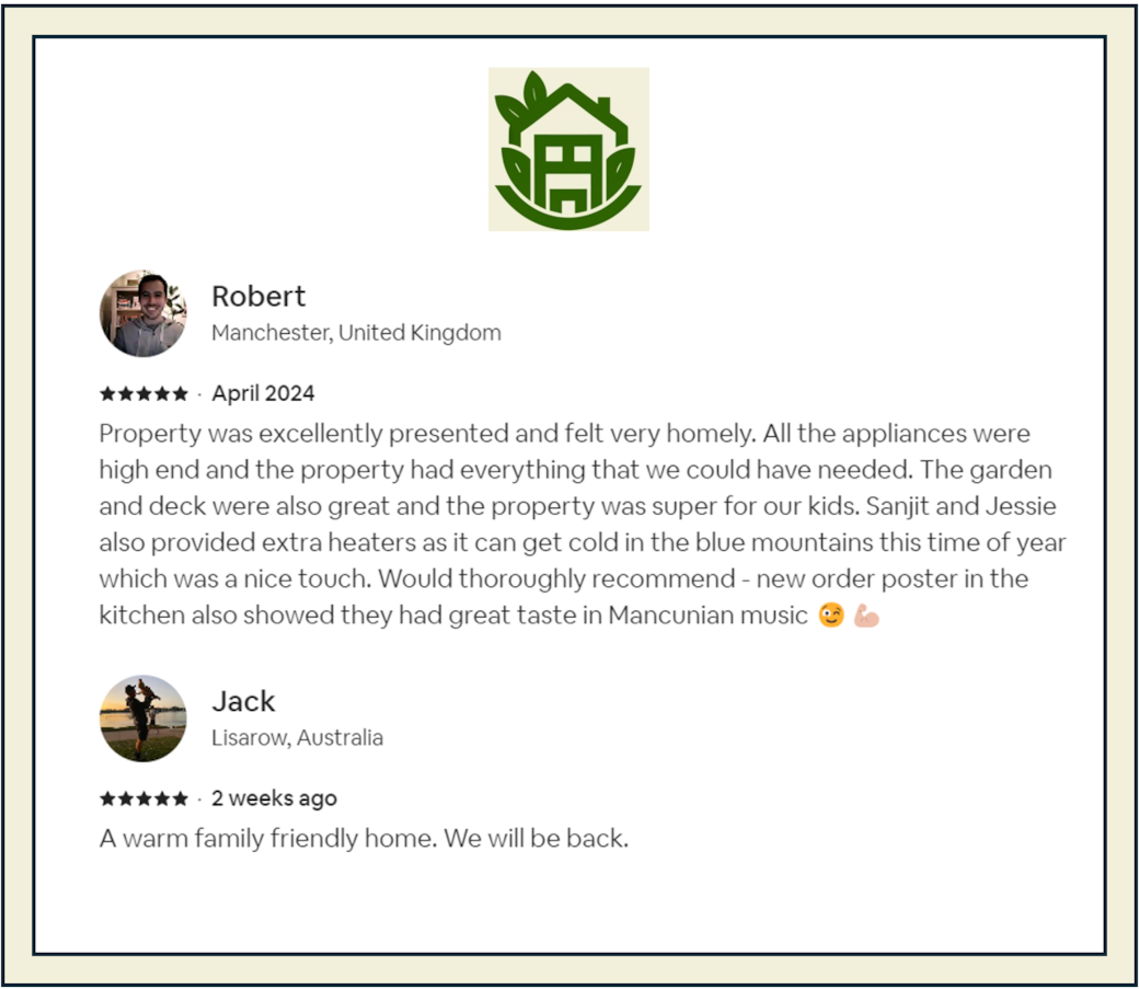 What guests have said about Emerald Cottage! 5 stars! What guests have said about Emerald Cottage! 5 stars!