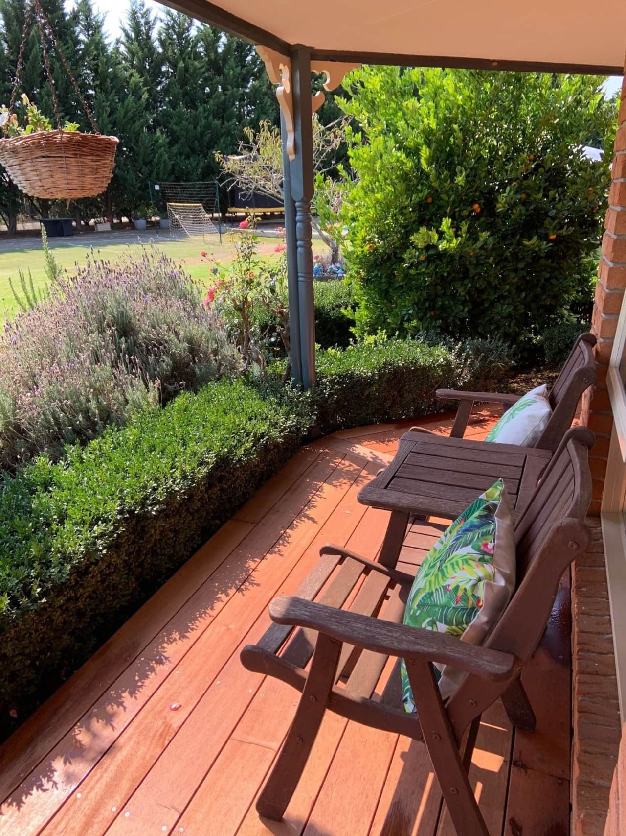 Garden from front veranda