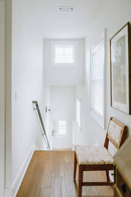 Lots of natural light