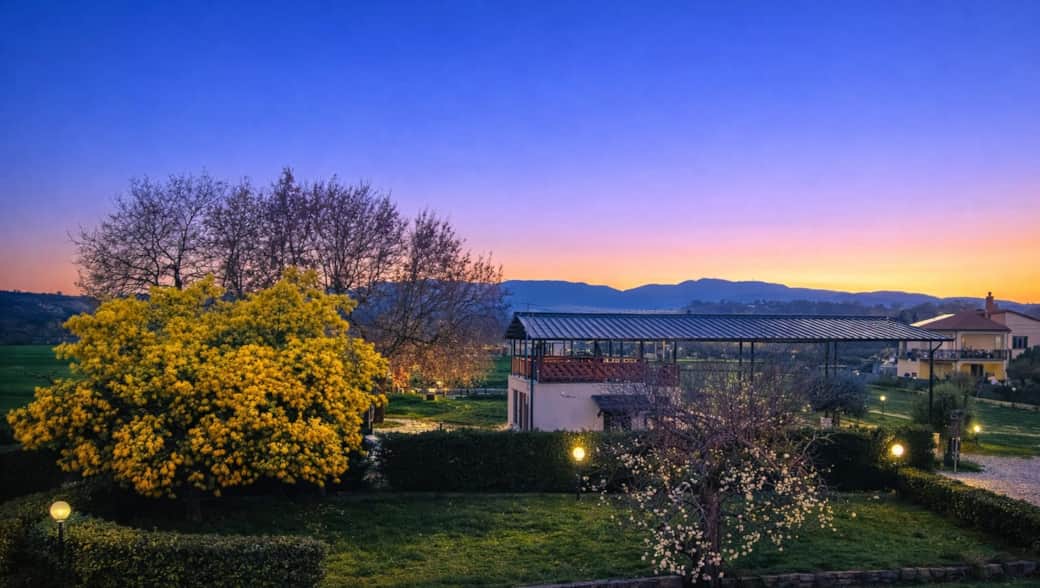 Vista Porta esterna assisi e foligno