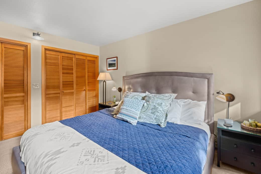 Main Floor King Bedroom with En Suite Full Bath
