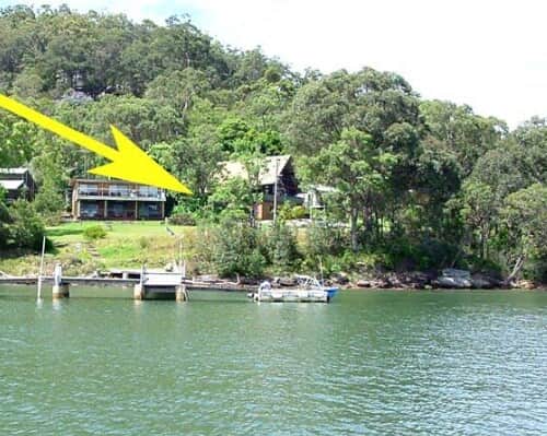 80 meters to water. No obstructive views except trees On the point of Bar Point