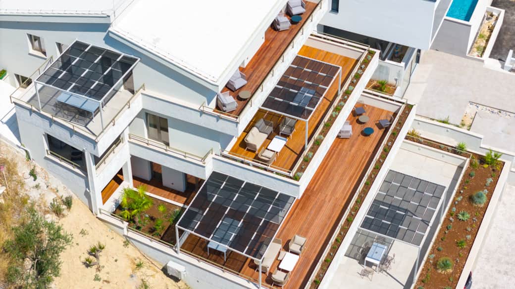 ALMISSUM Residences Multi Level Terraces Aerial