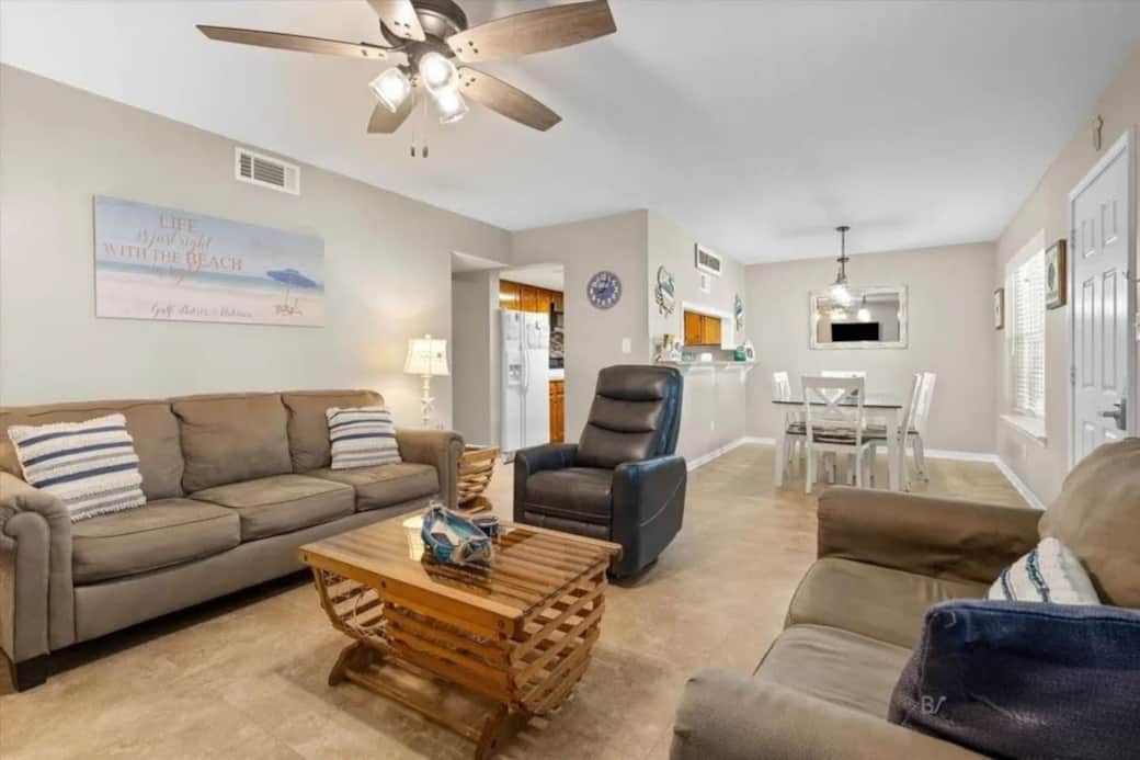 Spacious Living Room