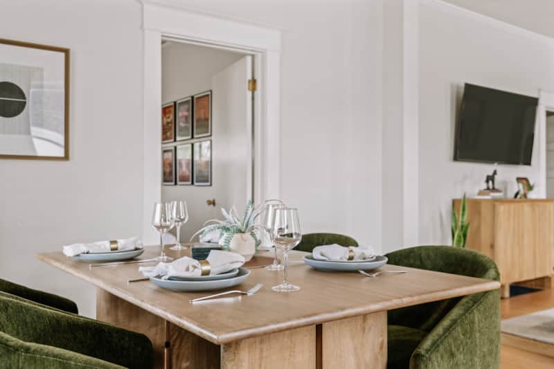 Dining room at The Alderman in Sheridan