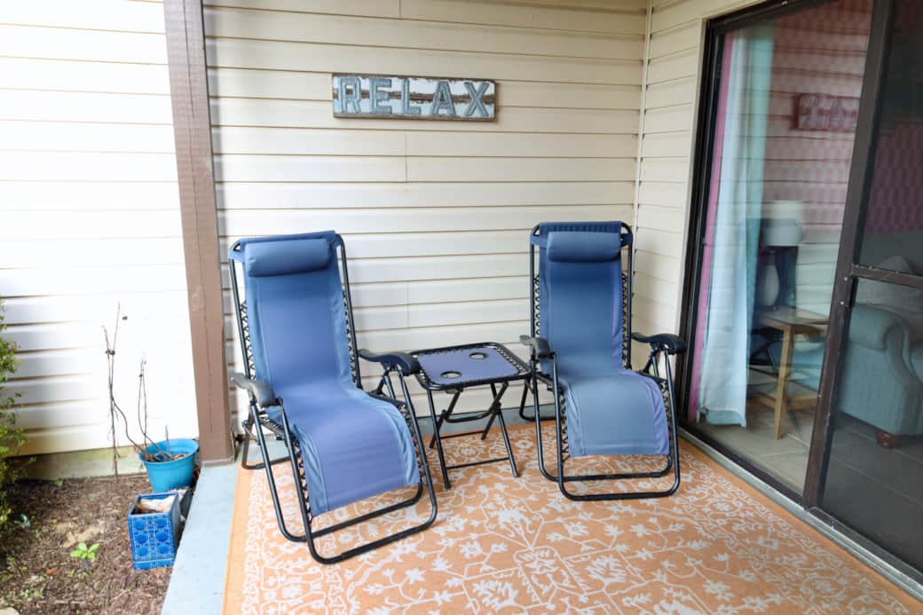Back patio chairs