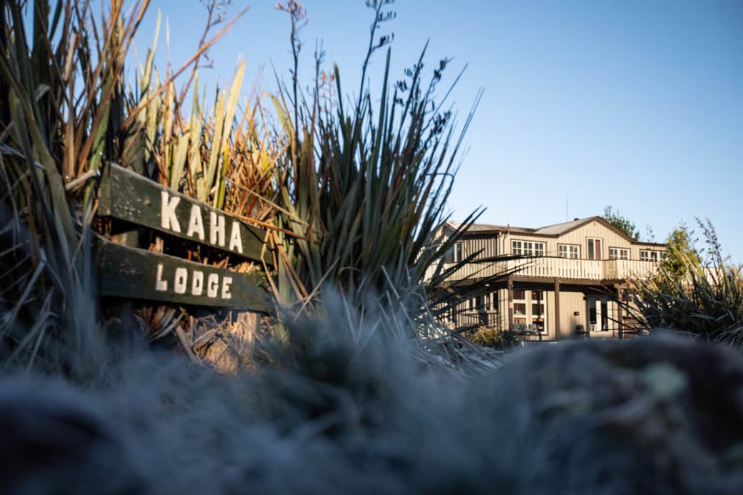 Kaha Lodge Sign
