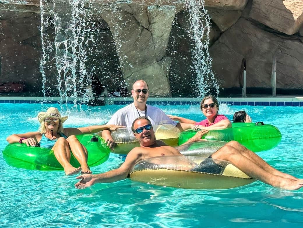 MGM Lazy River fun!