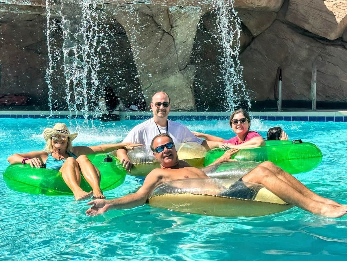 MGM Lazy River fun!