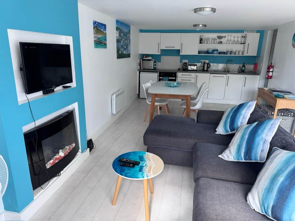 Open plan living room, dining room & kitchen Open plan living room, dining room & kitchen