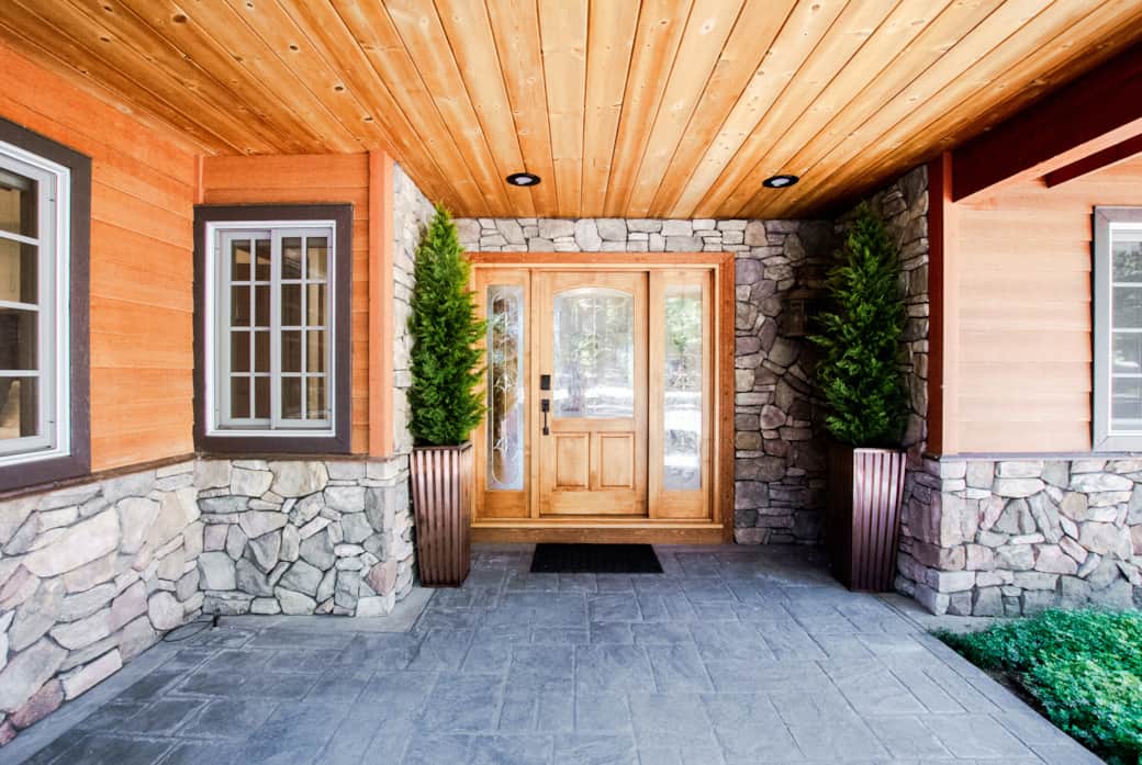 front entrance