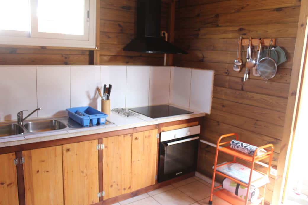 Wooden Kaz-Cuisine evier