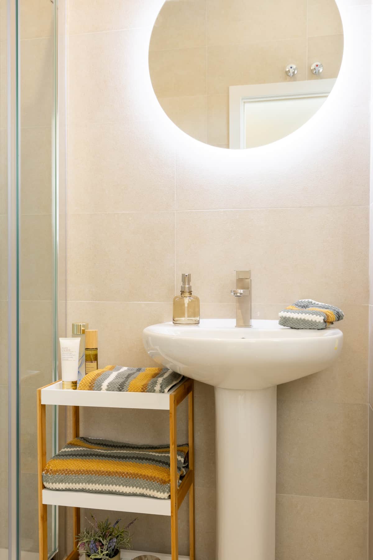Baño con amenities