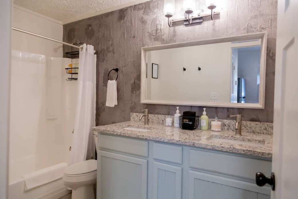 Calming Terracotta Chateau - Bathroom Calming Terracotta Chateau - Bathroom