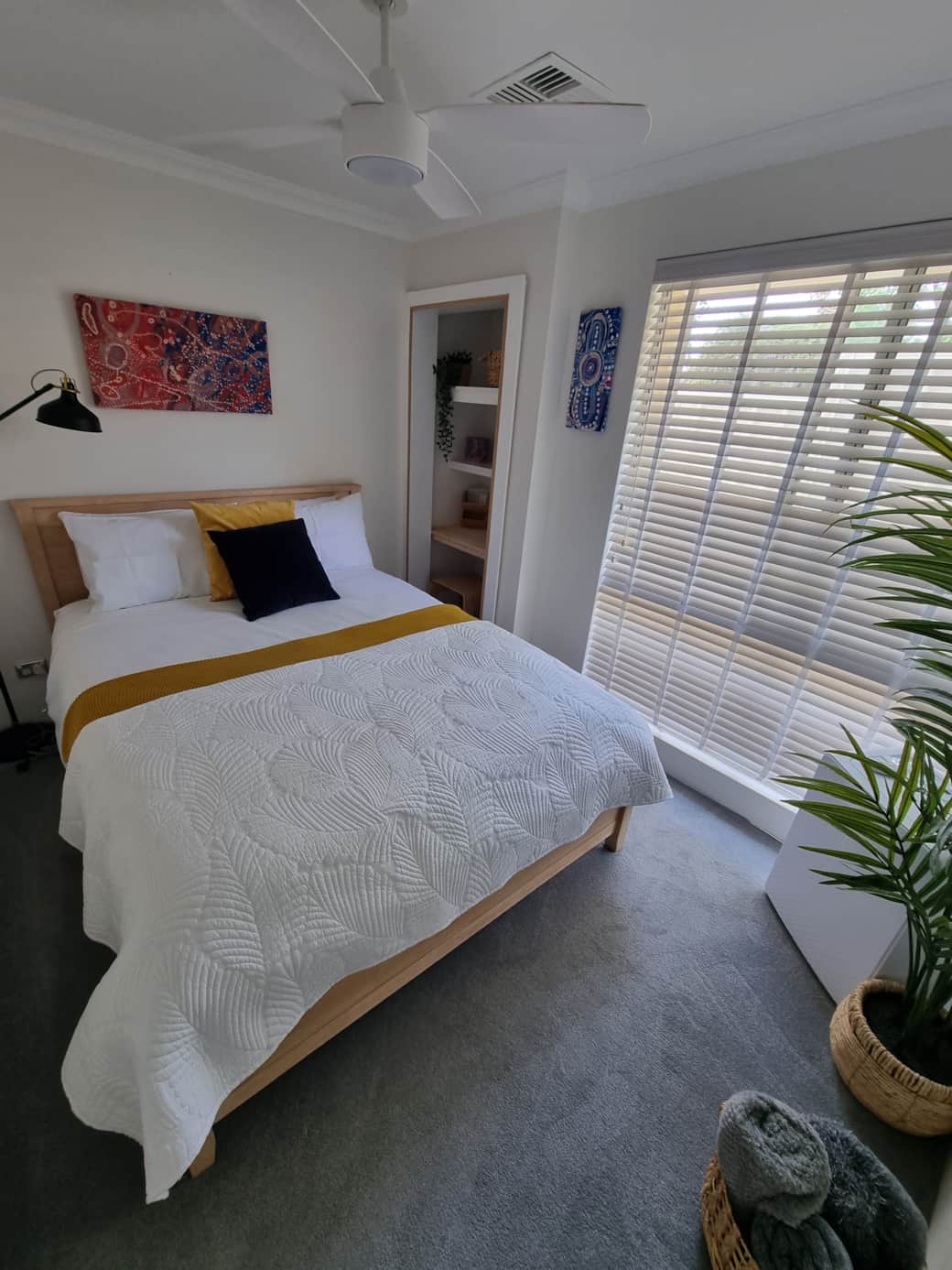 Bedroom designed to offer our guests a comfortable stay