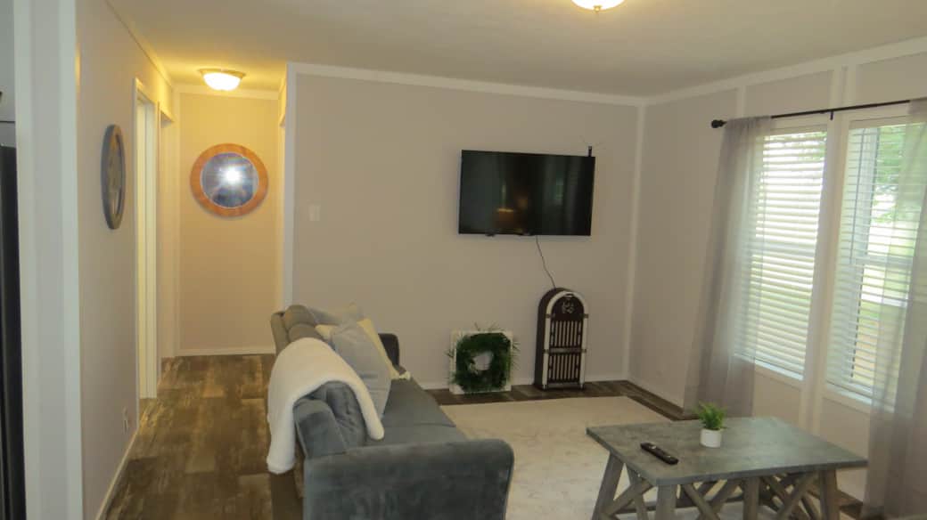 Living room view from Master Bedroom door Living room view from Master Bedroom door