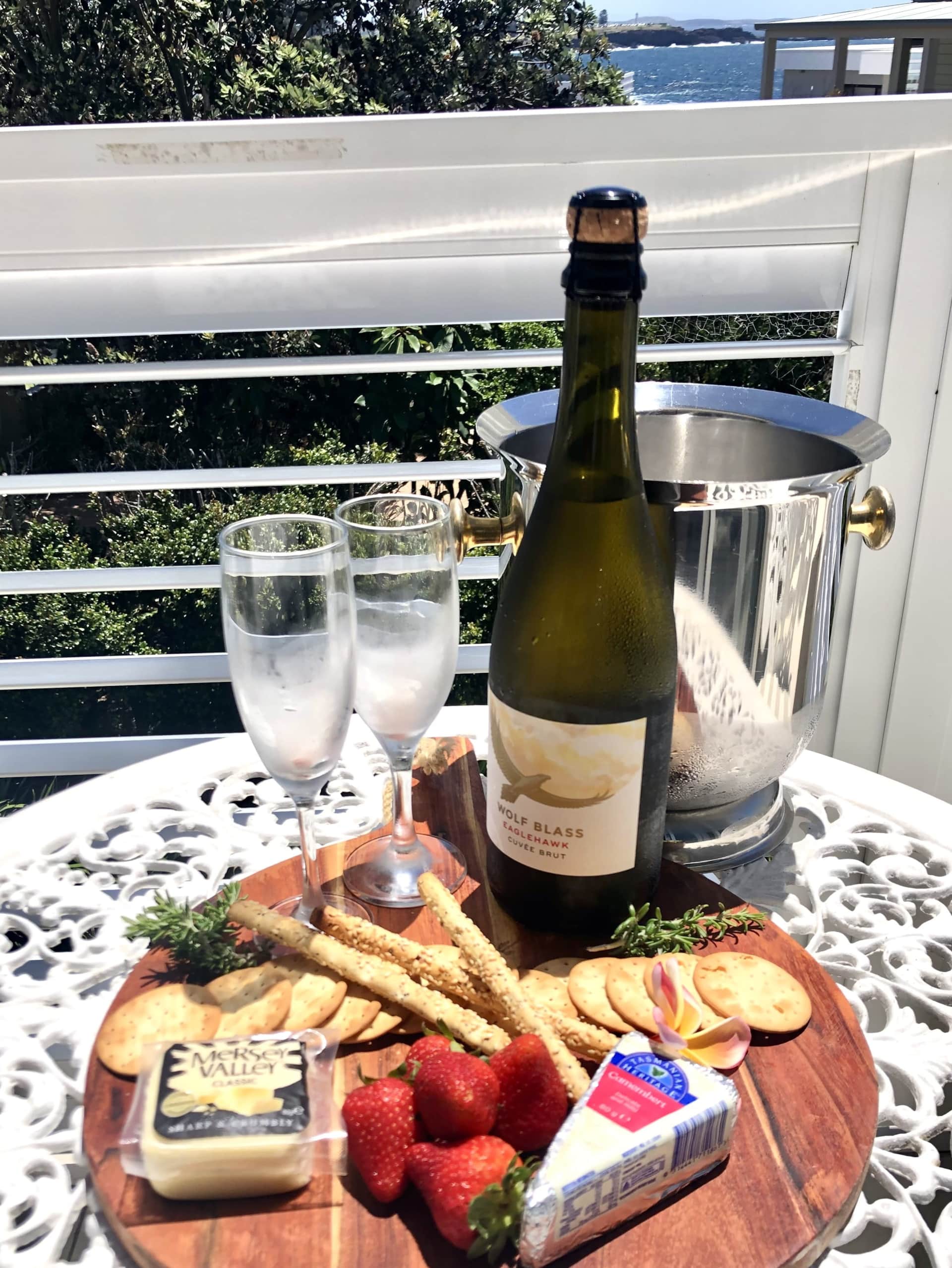 Cheese and Wine Platter