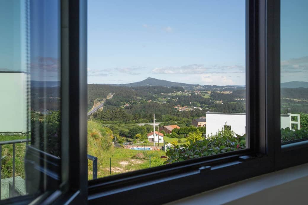 Vistas desde el salón.