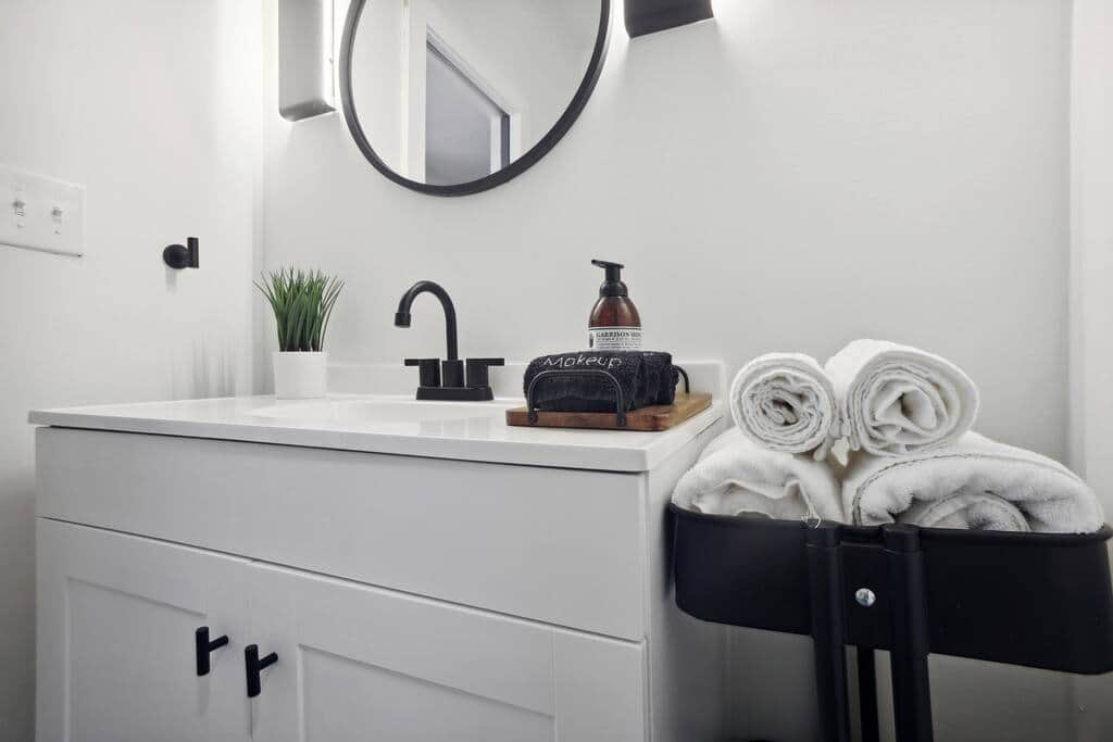 Get ready for the day - we provide makeup towels, q-tips, cotton swabs, and towels