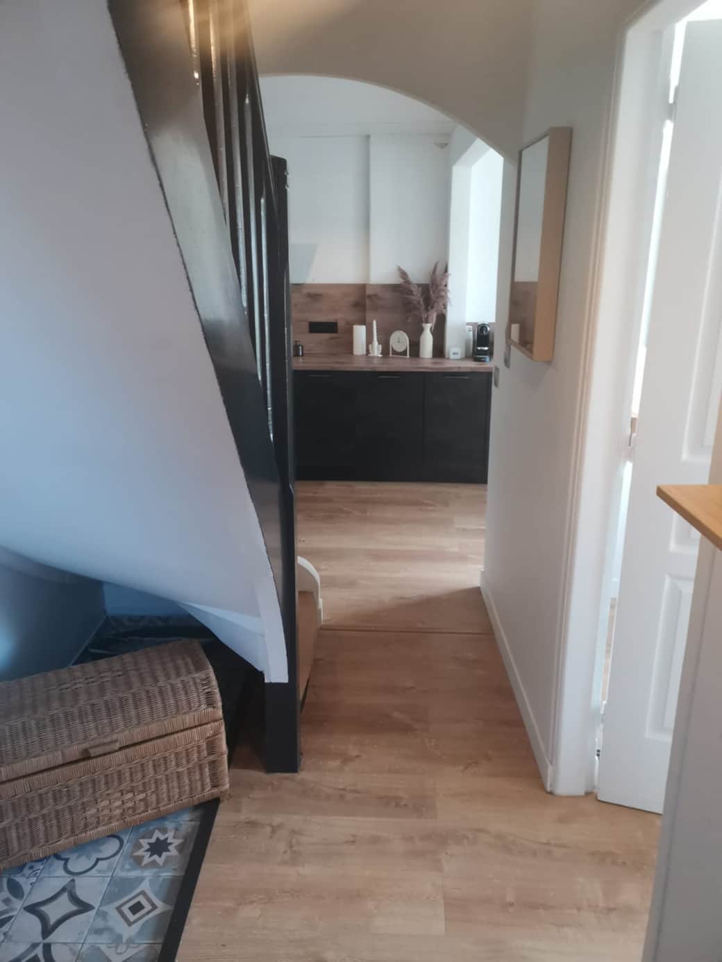 Entrée du gîte pour entreprise