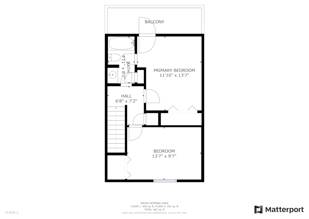 244 Robin Upstairs Floor Plan