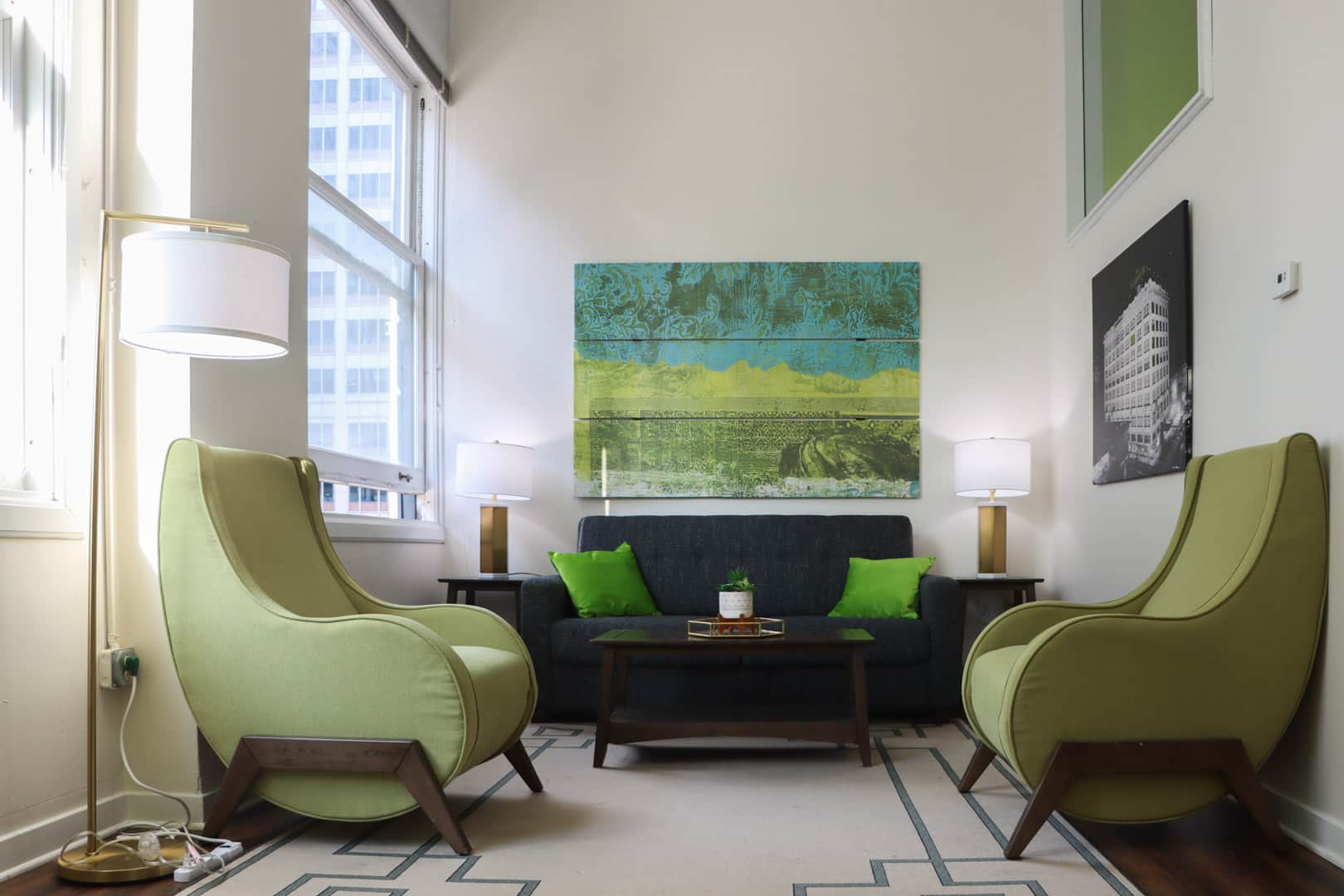 360° Terrace View King Bed by Hospital WiFi Pets WD — Indianapolis — vacation rental