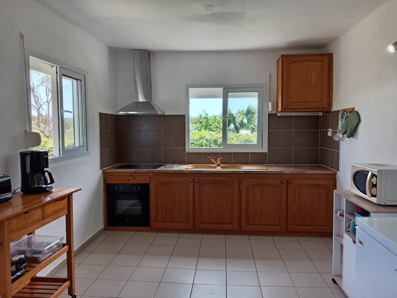Vue d'ensemble de la cuisine