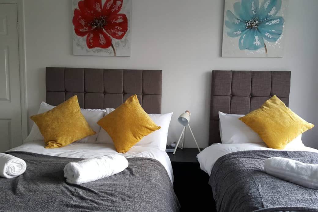 Bedroom  3 at Goswick Avenue Newcastle Short Stay Serviced Apartment