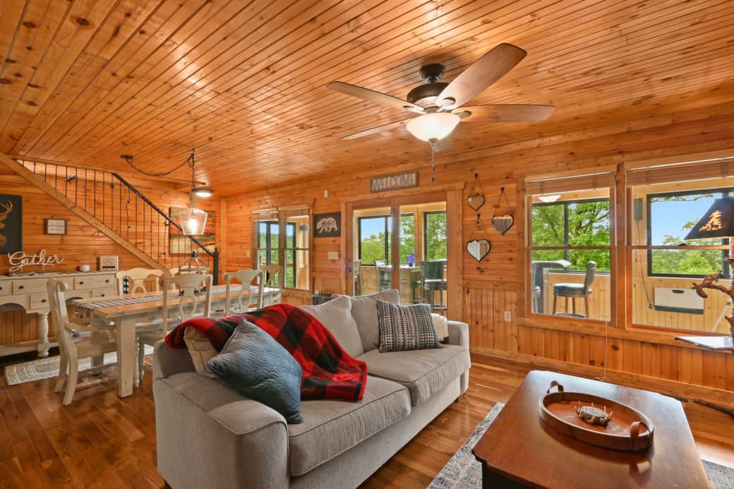 1st Floor Dining and Living Rooms