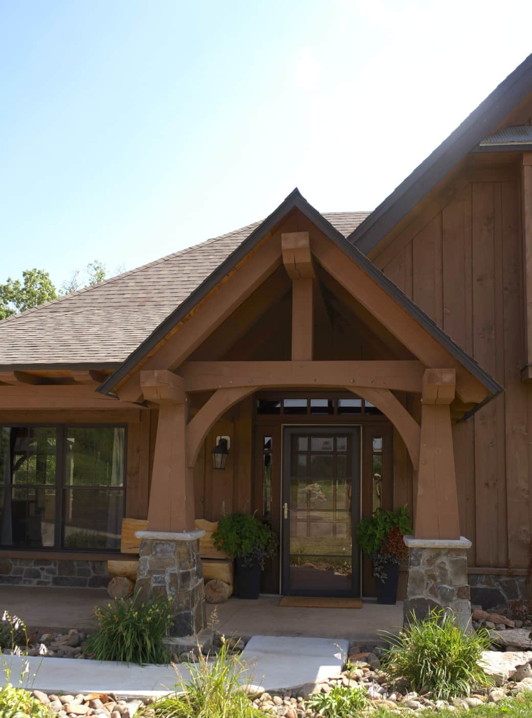 Front entry Front entry
