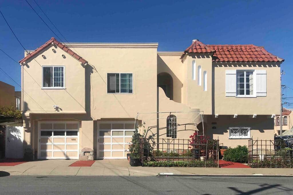 Apartment on first level of house