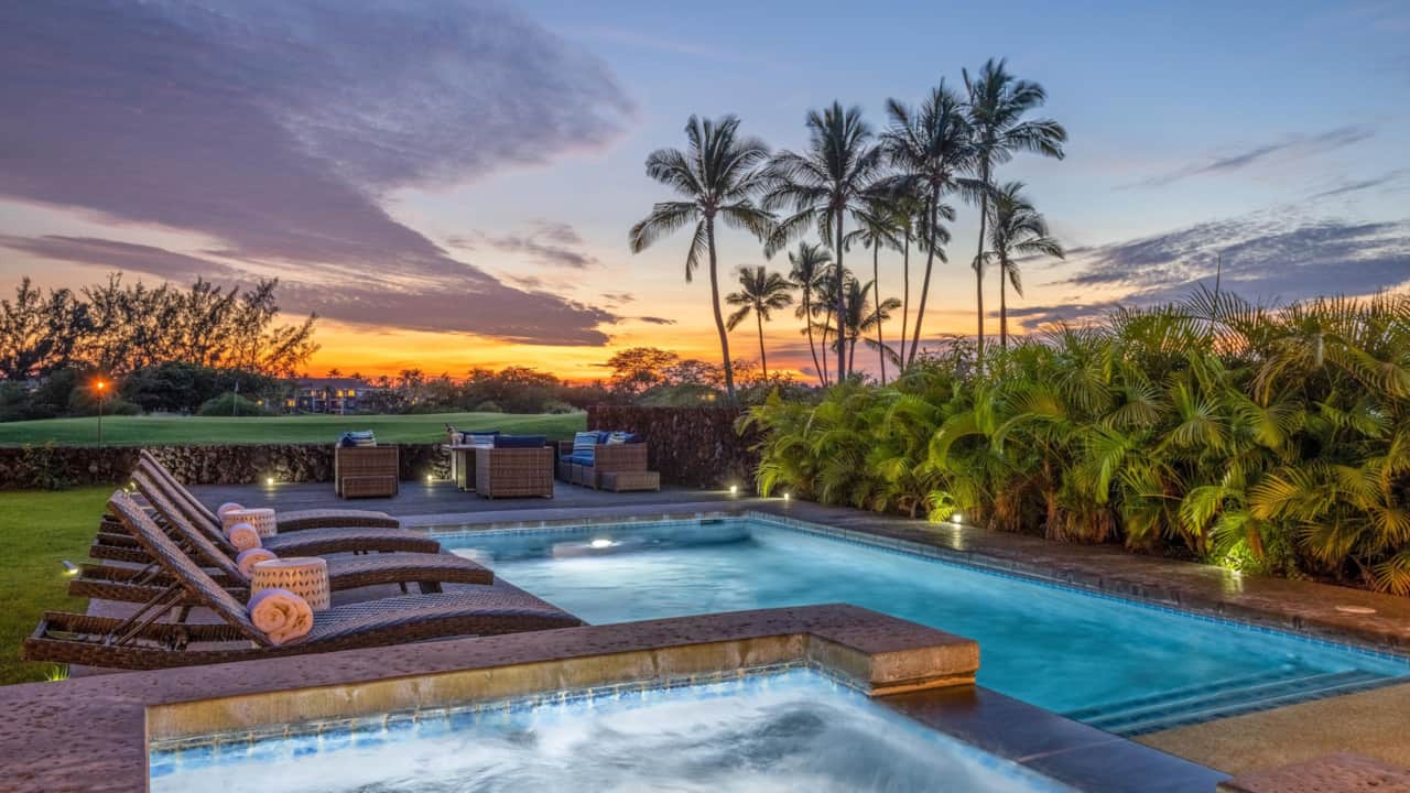Heated Pool Overlooking the Beautiful Golf Course