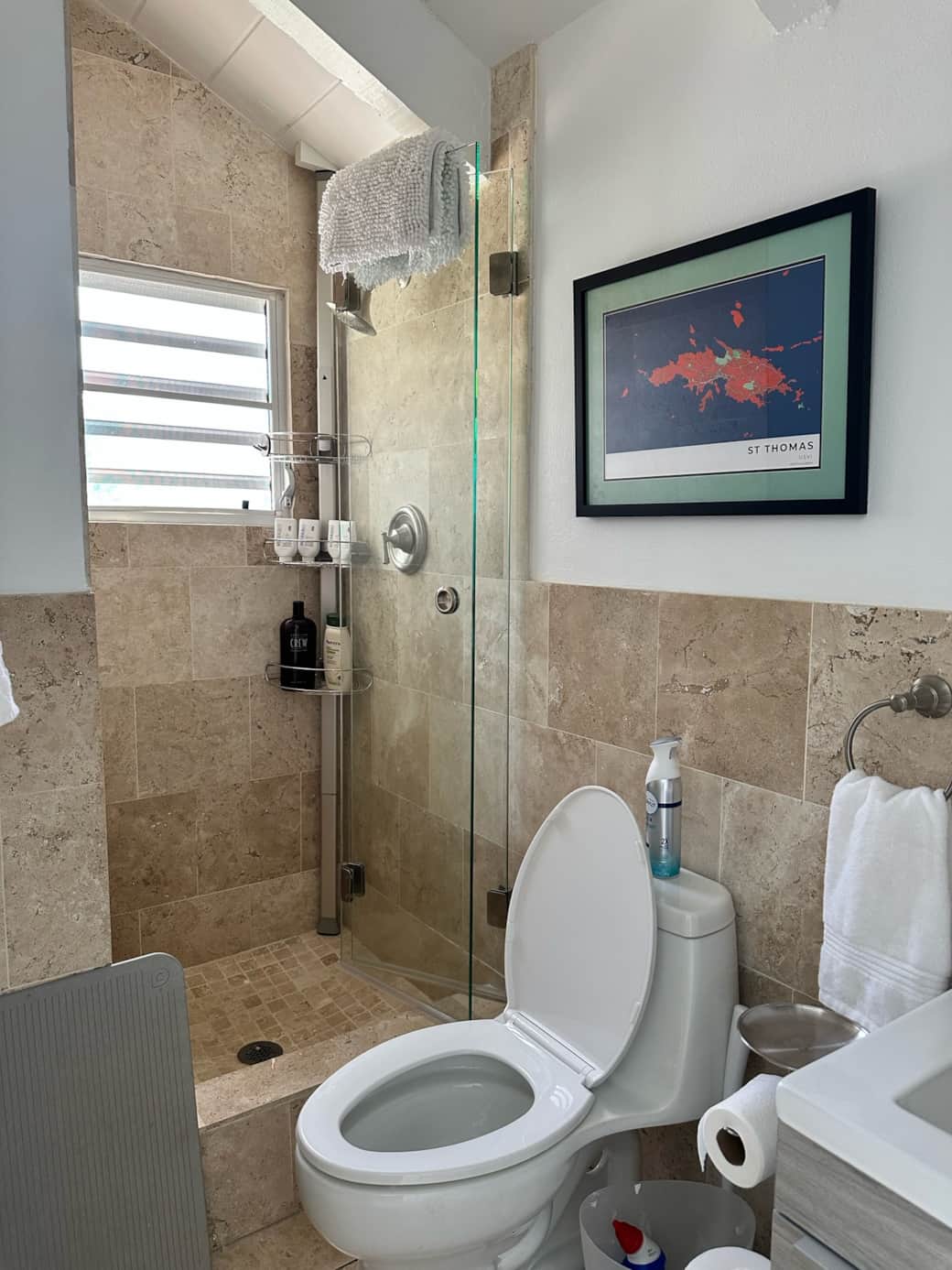 Upstairs bath for bedroom 4