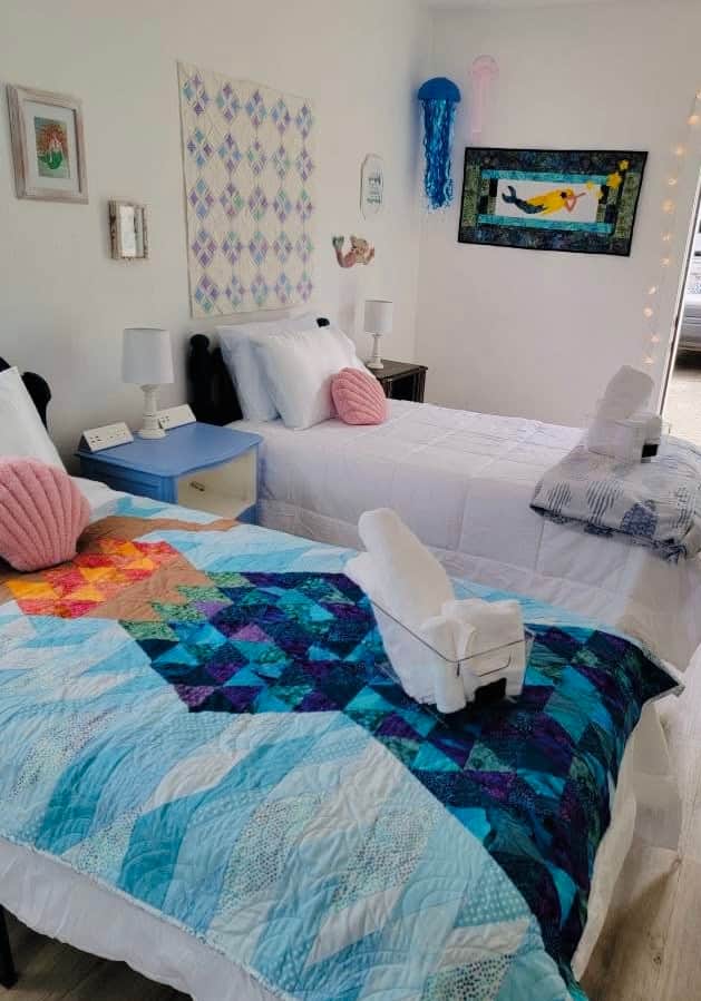 Mermaid guest room