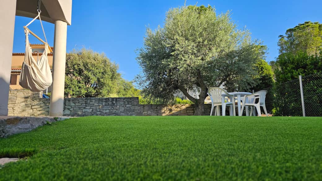 Jardín exterior