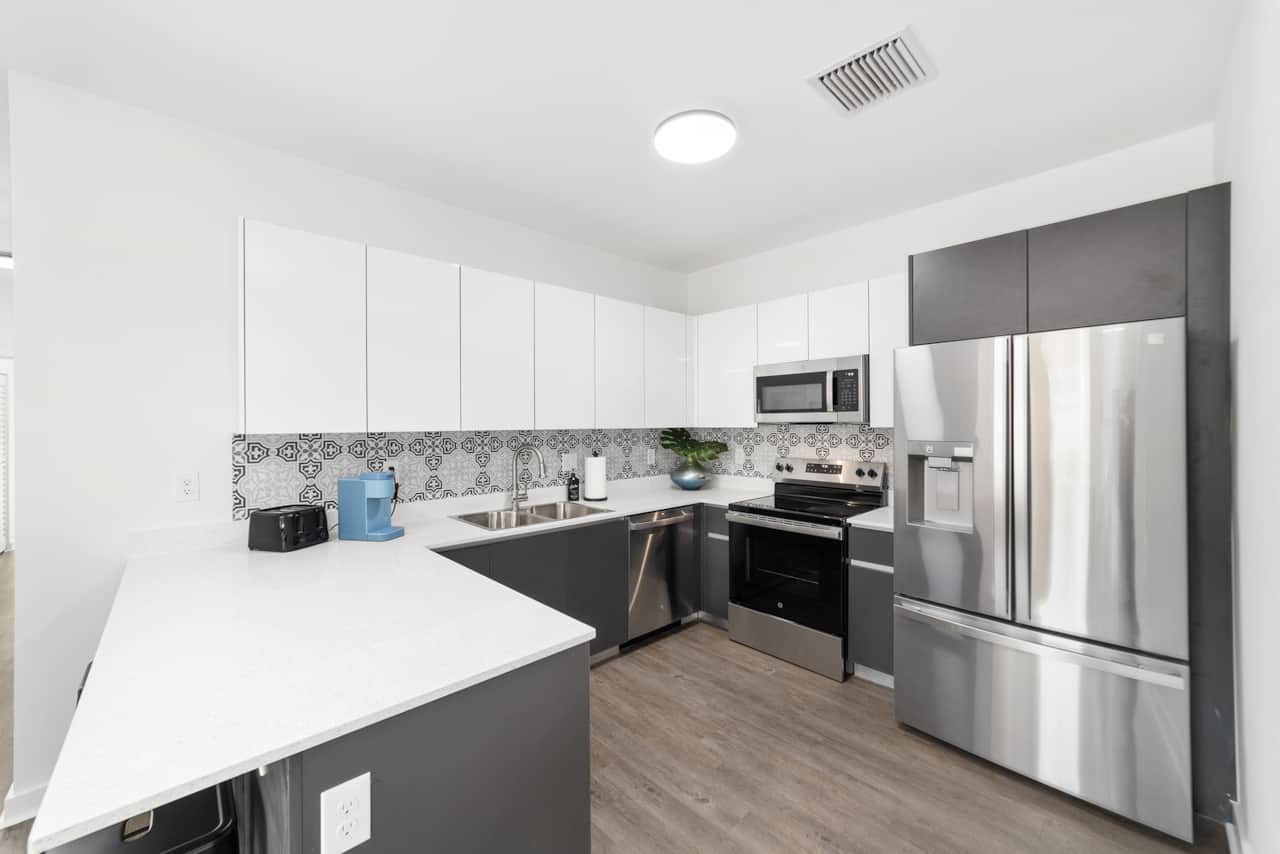 Fully equipped kitchen