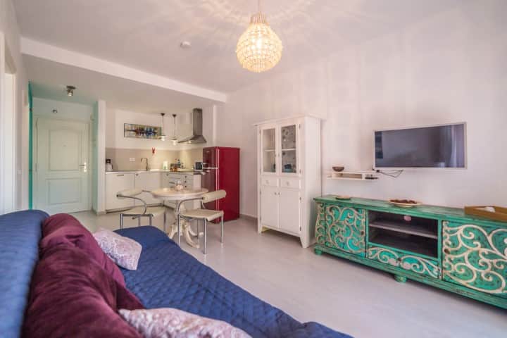sala de estar/televisión inteligente