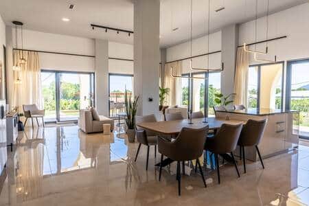 Living and dining area