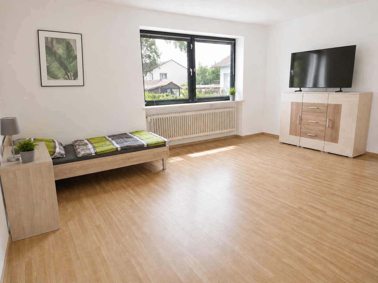 Monteurwohnung Landshut Greengarden Schlafzimmer 3_2