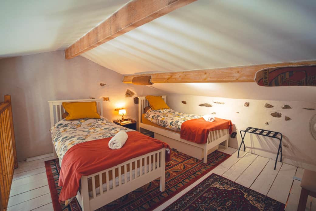 Mezzanine bedroom