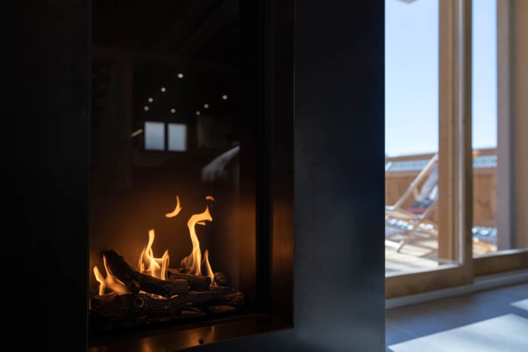 Cheminée gaz